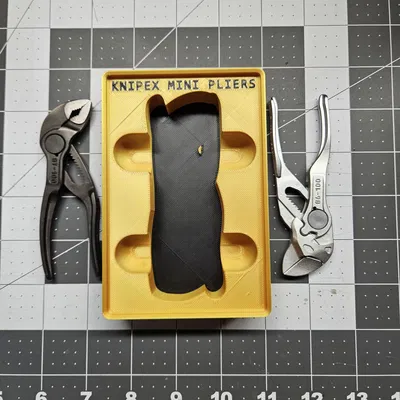 Khay Gridfinity 2x3 cho Knipex Mini Pliers (Knipex Mini Pliers Gridfinity)