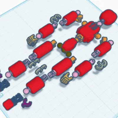 Mô Hình Lắp Ráp "Smoother 13" - Dễ In, Đẹp Mắt