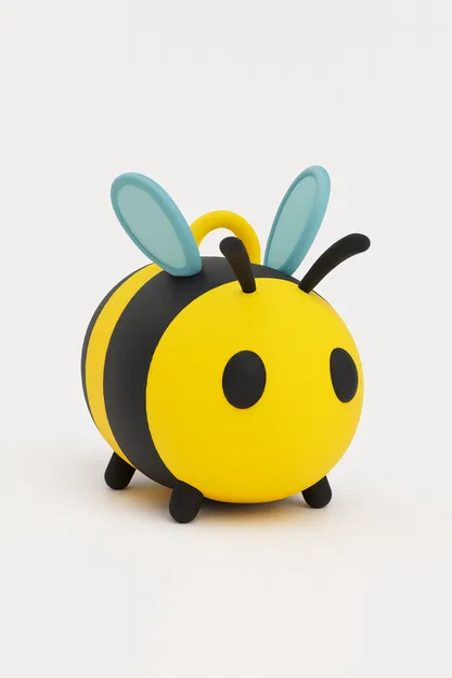 Móc Khóa Chú Ong 3D Đáng Yêu - Image 2