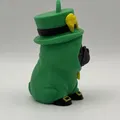 Mô hình Chó Pug St. Patrick - Trang phục Xanh May Mắn - Thumbnail 4