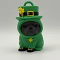 Mô hình Chó Pug St. Patrick - Trang phục Xanh May Mắn - Thumbnail 5