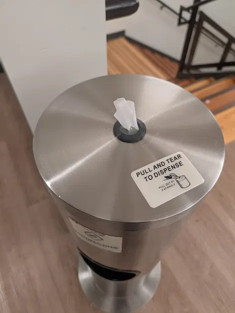 Miệng Xé Thay Thế Cho Hộp Nhả Khăn Lau Phòng Gym - Image 6