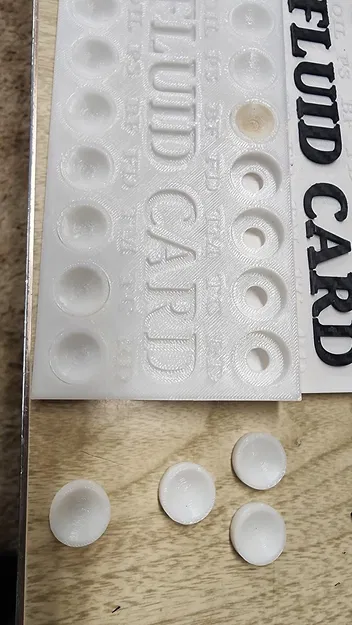 Thẻ Mẫu Chất Lỏng Ô Tô (Fluid/Sample Card-Automotive) - Image 2