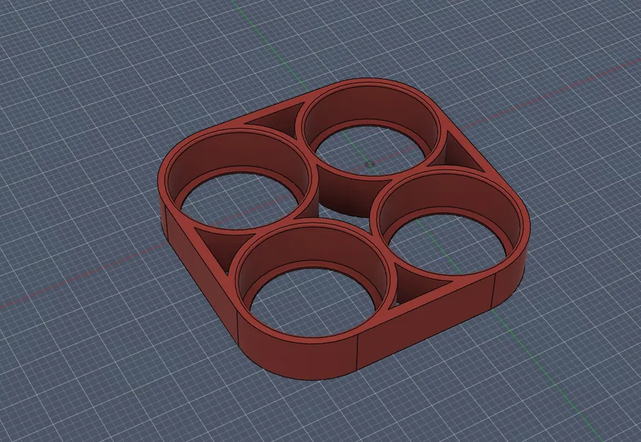 Giá đỡ pin 18650 siêu nhẹ 2S2P / 4S cho drone & máy bay RC - Image 1