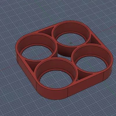 Giá đỡ pin 18650 siêu nhẹ 2S2P / 4S cho drone & máy bay RC