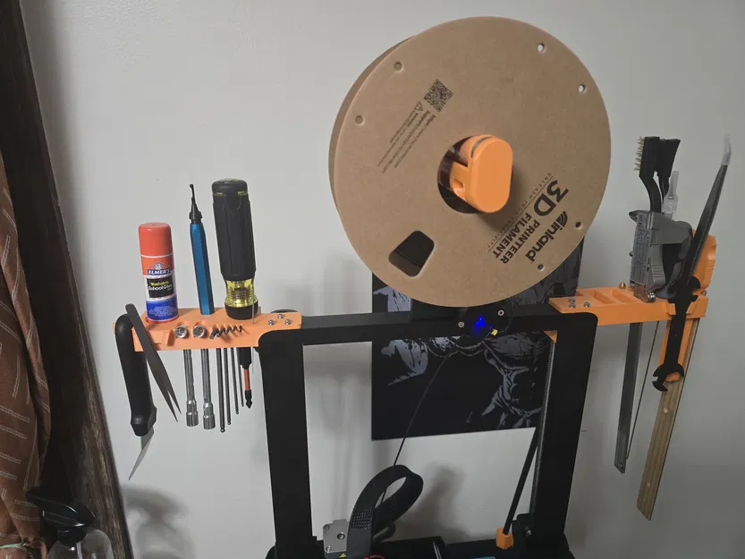 Giá treo dụng cụ gắn lên gantry cho Ender 3 V3 SE - Image 1