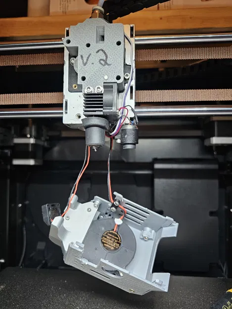 Dao cắt filament cho toolhead Qidi Max 3 - Image 3