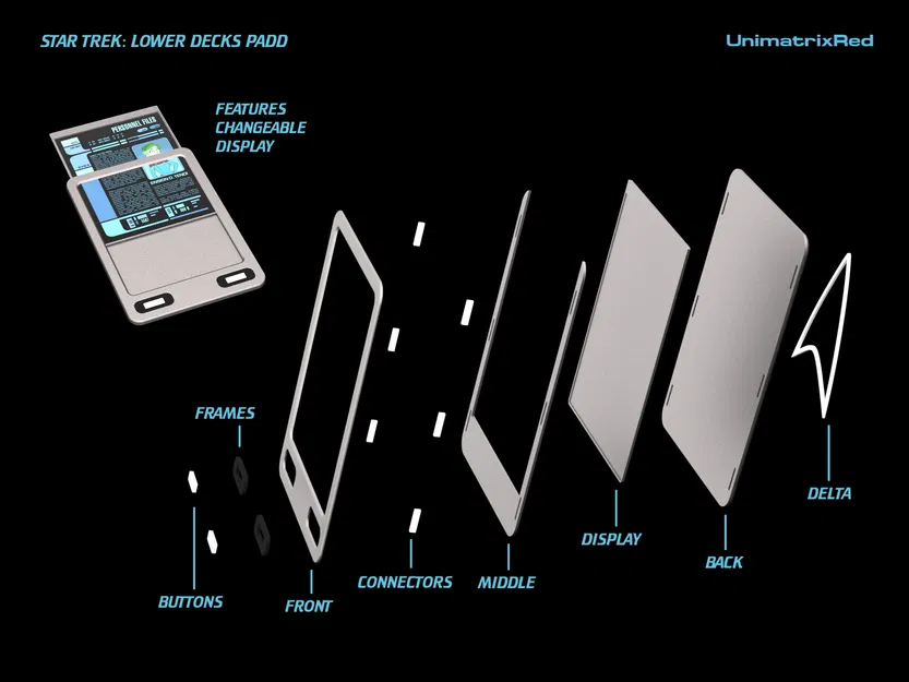Star Trek: Lower Decks PADD (USS Cerritos) - Image 2