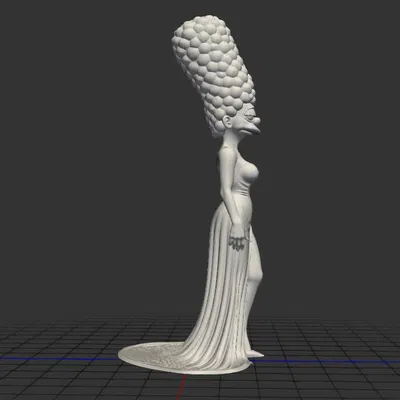 Mô hình Marge Simpson quyến rũ - Bản in 3D độc đáo