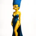 Mô hình Marge Simpson quyến rũ - Bản in 3D độc đáo - Thumbnail 4