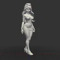 Mô Hình 3D Smurfette Xinh Đẹp - Phiên Bản Hiện Đại - Thumbnail 1
