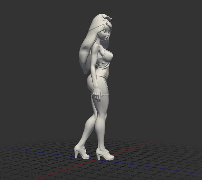 Mô Hình 3D Smurfette Xinh Đẹp - Phiên Bản Hiện Đại - Image 4