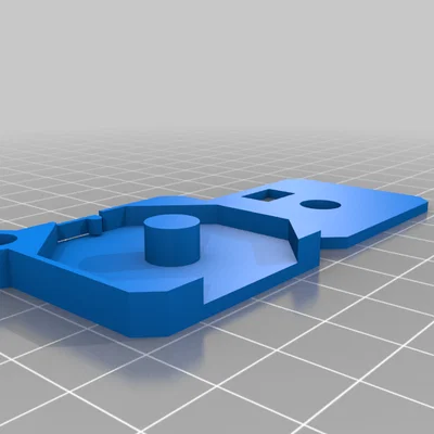 Móc khóa bộ đếm cú đánh golf (golf counter keychain)