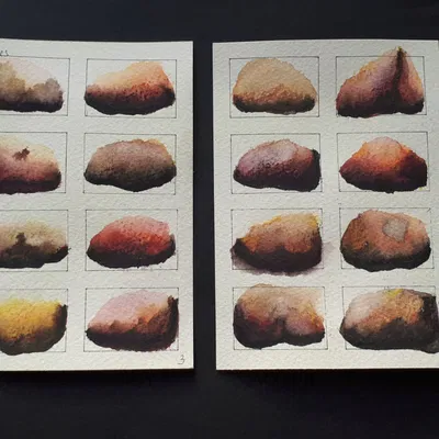 Dụng cụ hỗ trợ vẽ bằng màu nước: template kẻ khung miniatures