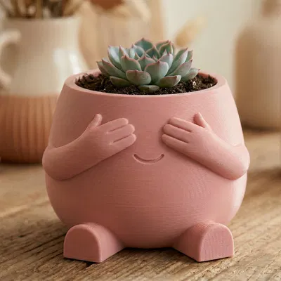 Chậu nhân vật “Shy-Guy” – Modern Planter