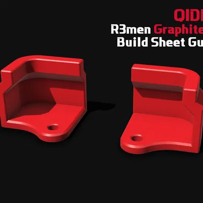 Gá góc canh giường Graphite R3men cho Qidi Q2 (Qidi Q2 R3men Graphite Bed Corner Guides)