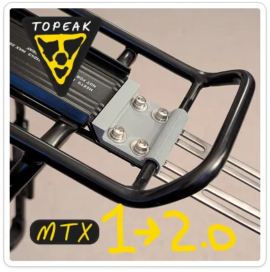Adapter baga Topeak MTX 1.0 sang MTX 2.0 - Image 1