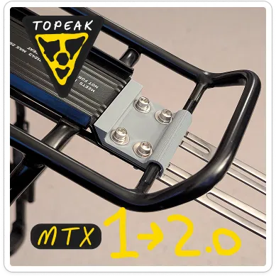 Adapter baga Topeak MTX 1.0 sang MTX 2.0