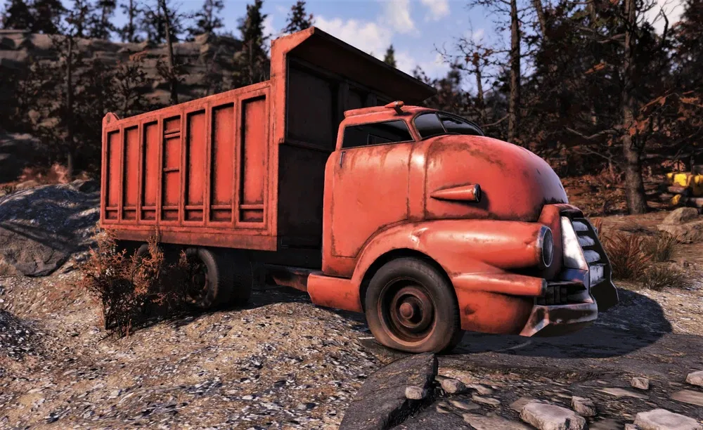 Mô hình xe tải Fallout 3D - Độc đáo, Hoài cổ - Image 1