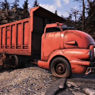 Mô hình xe tải Fallout 3D - Độc đáo, Hoài cổ