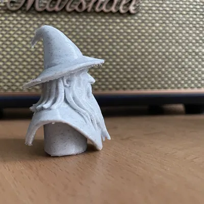 Tượng Busta Gandalf Chúa Tể Những Chiếc Nhẫn 3D