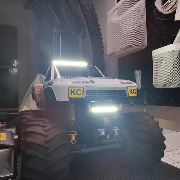 Ngàm gắn light bar cho MST MTX-1 (Dilwe mini light bar) - Image 2