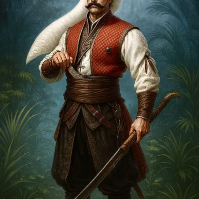 Mô Hình 3D Chiến Binh Janissary "The Janissary Warrior"
