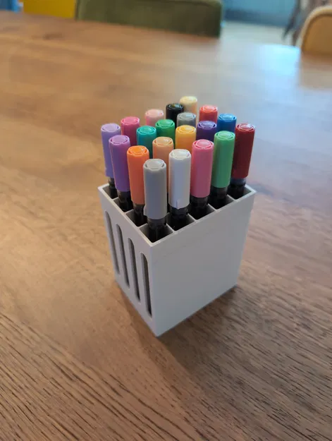 Hộp Đựng Bút 20 Ngăn Đa Năng In 3D - Image 1