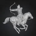 Mô Hình 3D Cung Thủ Ngựa Phi "Galloping Archer" - Thumbnail 1