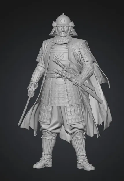 Mô hình Samurai "Golden Crest" - Chiến Binh Uy Dũng - Image 1