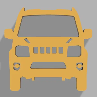 Móc Khóa Suzuki Jimny 3D - Quà Tặng Độc Đáo Cho Người Yêu Xe