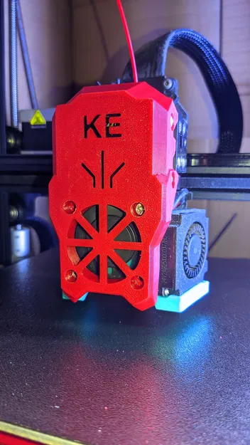 Vỏ che quạt combo 4010 V2 cho Ender 3 V3 KE - Image 4