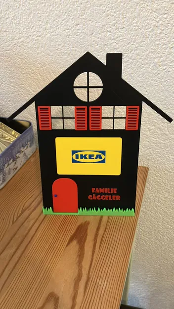 Kệ Cắm Voucher Hình Ngôi Nhà Độc Đáo - Image 1