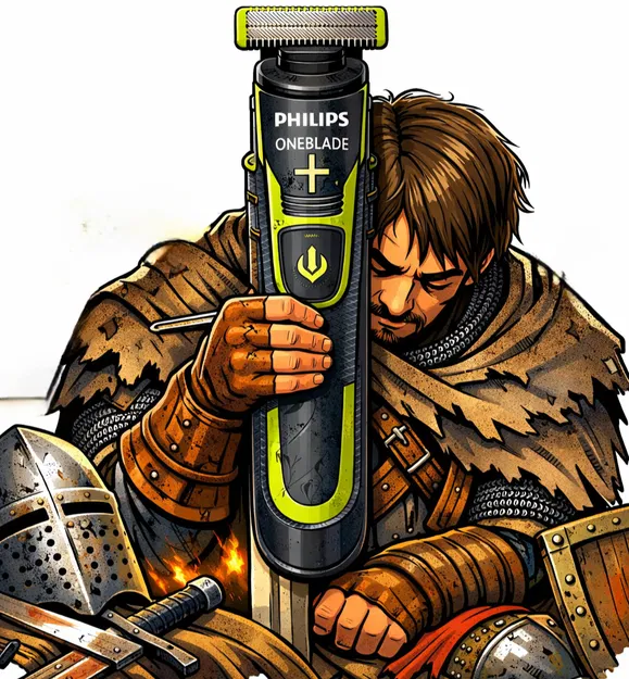 OneBlade kingdom – Tượng 3D STL phong cách medieval - Image 1