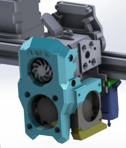 Nâng Cấp Đầu In Ender 3 V3 SE Với Quạt Kép 4010 - Image 2