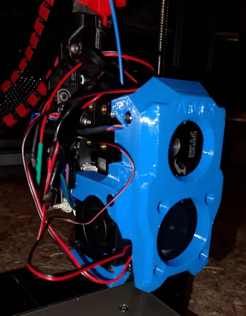 Nâng Cấp Đầu In Ender 3 V3 SE Với Quạt Kép 4010 - Image 4