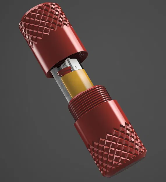 Hộp Đựng Bật Lửa BIC Mini & 6 Thuốc Lá Slim Tiện Lợi - Image 1