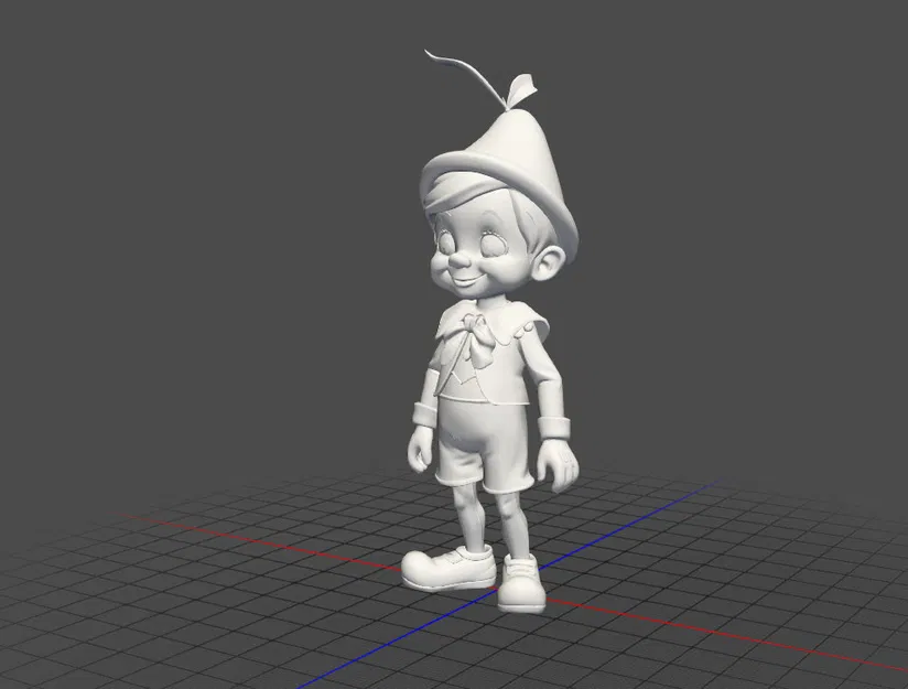 Mô Hình Nhân Vật Pinocchio 3D Sống Động - Image 3