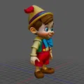 Mô Hình 3D Pinocchio Phiên Bản 2 - Tinh Xảo và Sống Động - Thumbnail 2