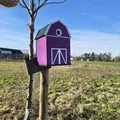 Nhà chim kiểu barn 2 (Barn style birdhouse 2) - Thumbnail 2