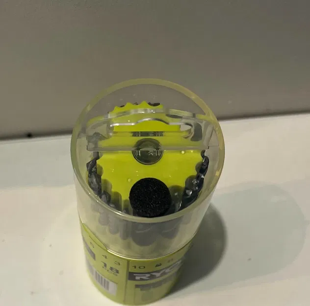 Nắp Đậy Hộp Mũi Khoan Ryobi 18 Món - Image 3