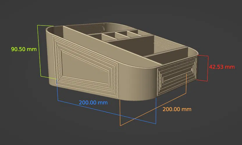 Khay Sắp Xếp Đồ Dùng Đa Năng Cho Bàn Làm Việc - Image 5