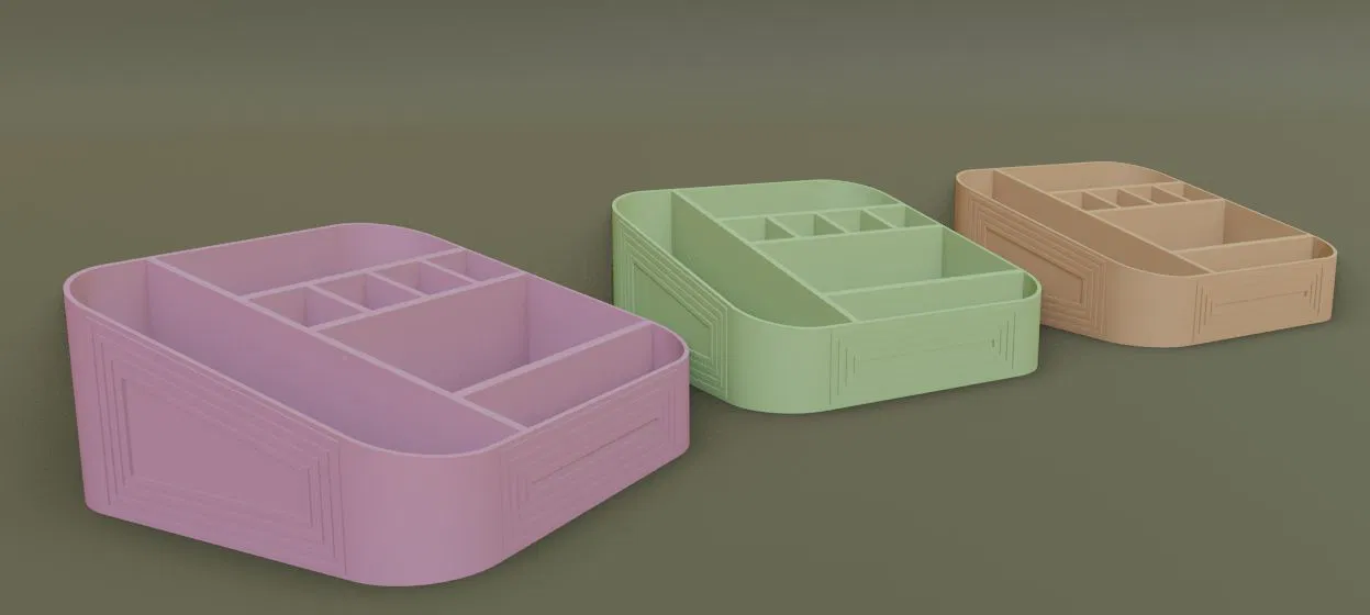 Khay Sắp Xếp Đồ Dùng Đa Năng Cho Bàn Làm Việc - Image 6