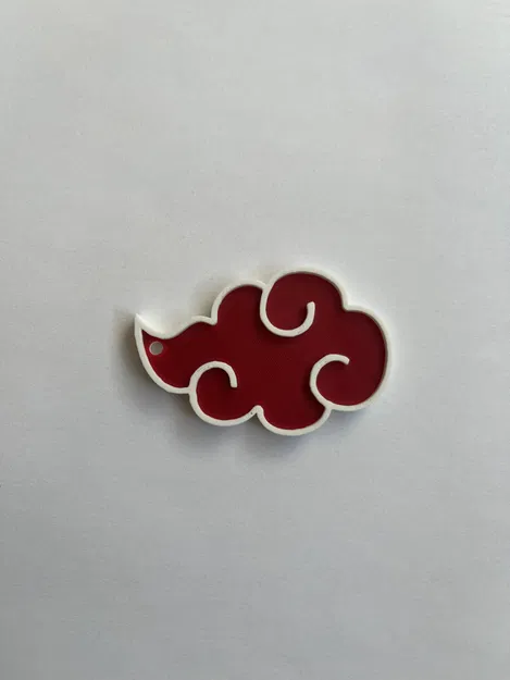 Móc khóa NFC mây Akatsuki (Akatsuki Cloud NFC Keychain) - Image 1