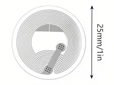 Móc khóa NFC mây Akatsuki (Akatsuki Cloud NFC Keychain) - Image 3