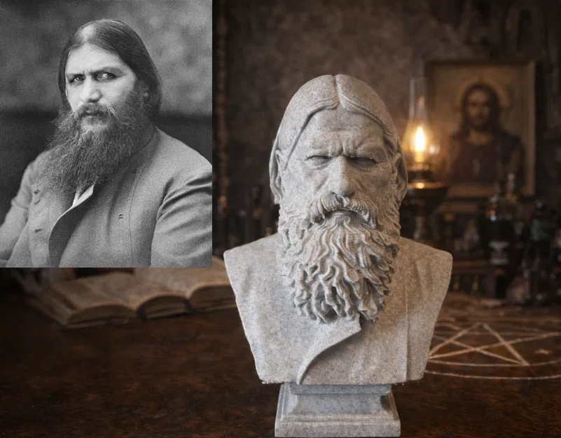 Grigori Efimovitch Raspoutine — Bust (Tượng bán thân) - Image 1