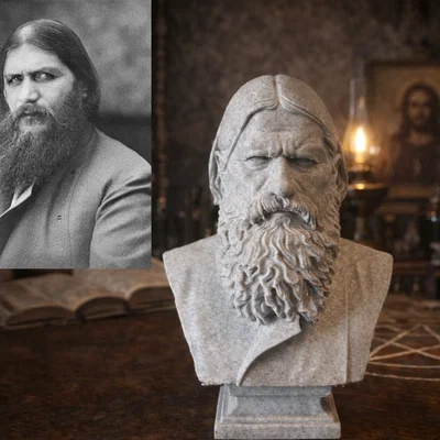 Grigori Efimovitch Raspoutine — Bust (Tượng bán thân)