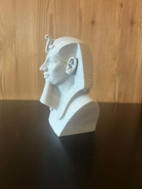 Ramesses (Ramsès ) II — Tượng Bust - Image 3