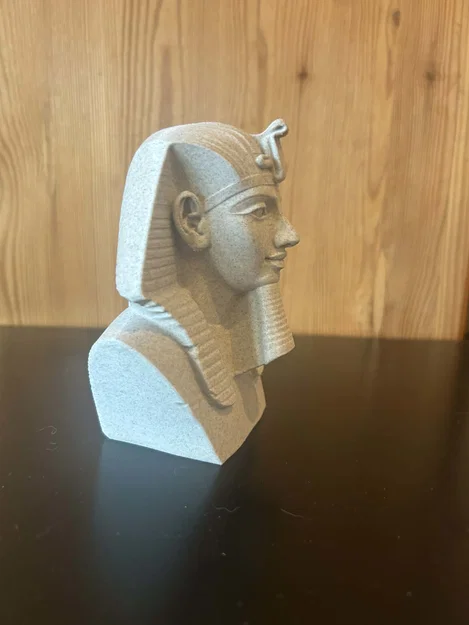 Ramesses (Ramsès ) II — Tượng Bust - Image 5