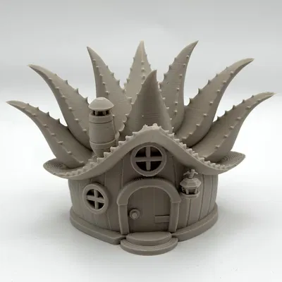 Ngôi Nhà Tiên Nha Đam (Aloe Fairy House)